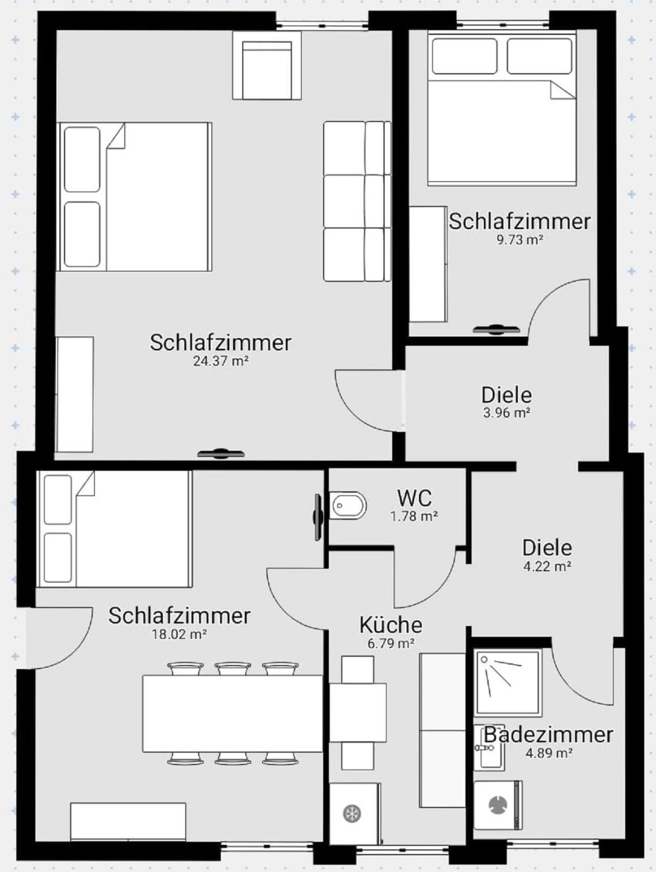 3 Bedrooms - 74Sqm - 10 Min. Inner City Вена Экстерьер фото